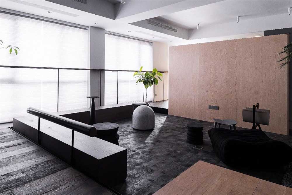 深圳市羅湖1600平原木風(fēng)辦公室裝修設(shè)計接待區(qū) 深圳市羅湖1600平原木風(fēng)辦公室裝修設(shè)計接待區(qū)