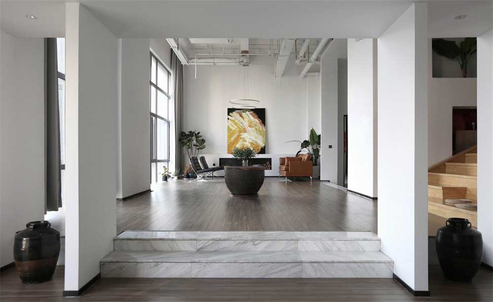 深圳龍華1000平新中式辦公室裝修洽談區 深圳龍華1000平新中式辦公室裝修洽談區