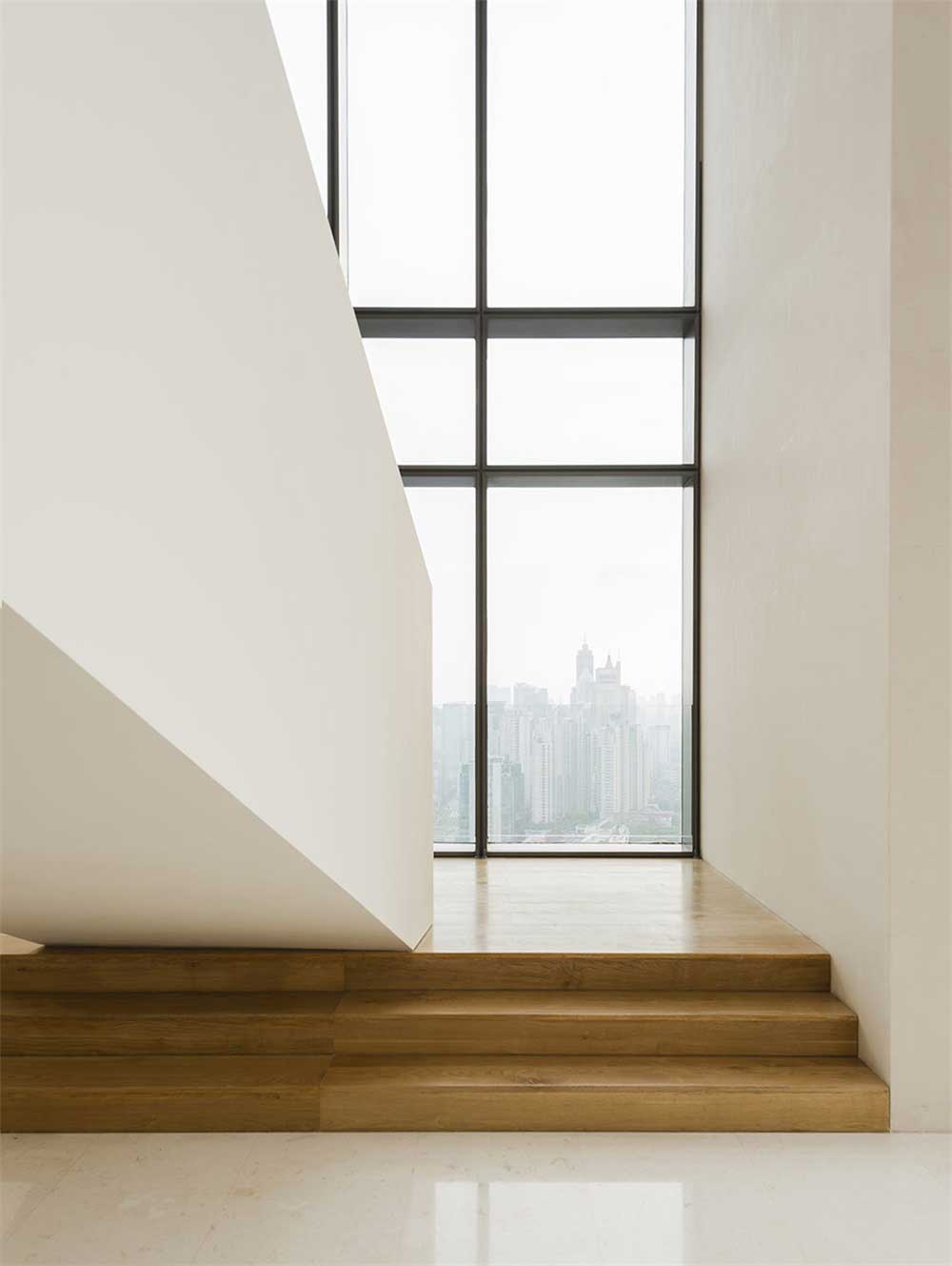 深圳南山1000平方簡約風格復式辦公室裝修一層樓梯間 深圳南山1000平方簡約風格復式辦公室裝修一層樓梯間