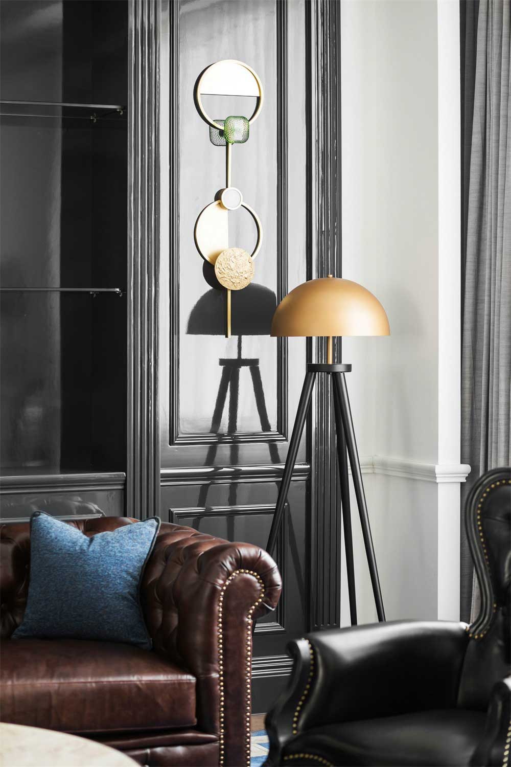 深圳市南山區熊貓文化產業辦公空間裝修設計沙發背景墻 深圳市南山區熊貓文化產業辦公空間裝修設計沙發背景墻