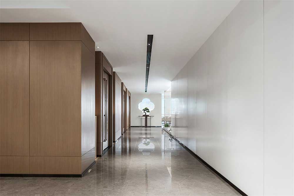 深圳市寶安1000平國中創投辦公室裝修過道 深圳市寶安1000平國中創投辦公室裝修過道