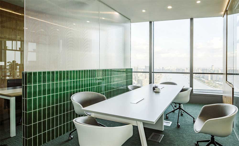 上海至合律師事務所田園風辦公室設計裝修洽談區 上海至合律師事務所田園風辦公室設計裝修洽談區