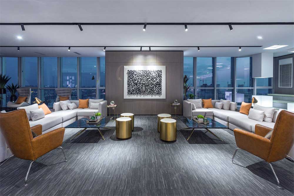 深圳市福田區車公廟現代輕奢辦公室設計裝修休息區 深圳市福田區車公廟現代輕奢辦公室設計裝修休息區