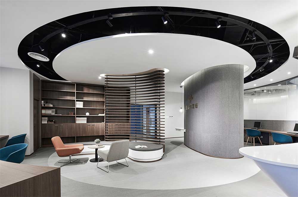 深圳南山現代輕奢風辦公室設計裝修-休息區 深圳南山現代輕奢風辦公室設計裝修-休息區