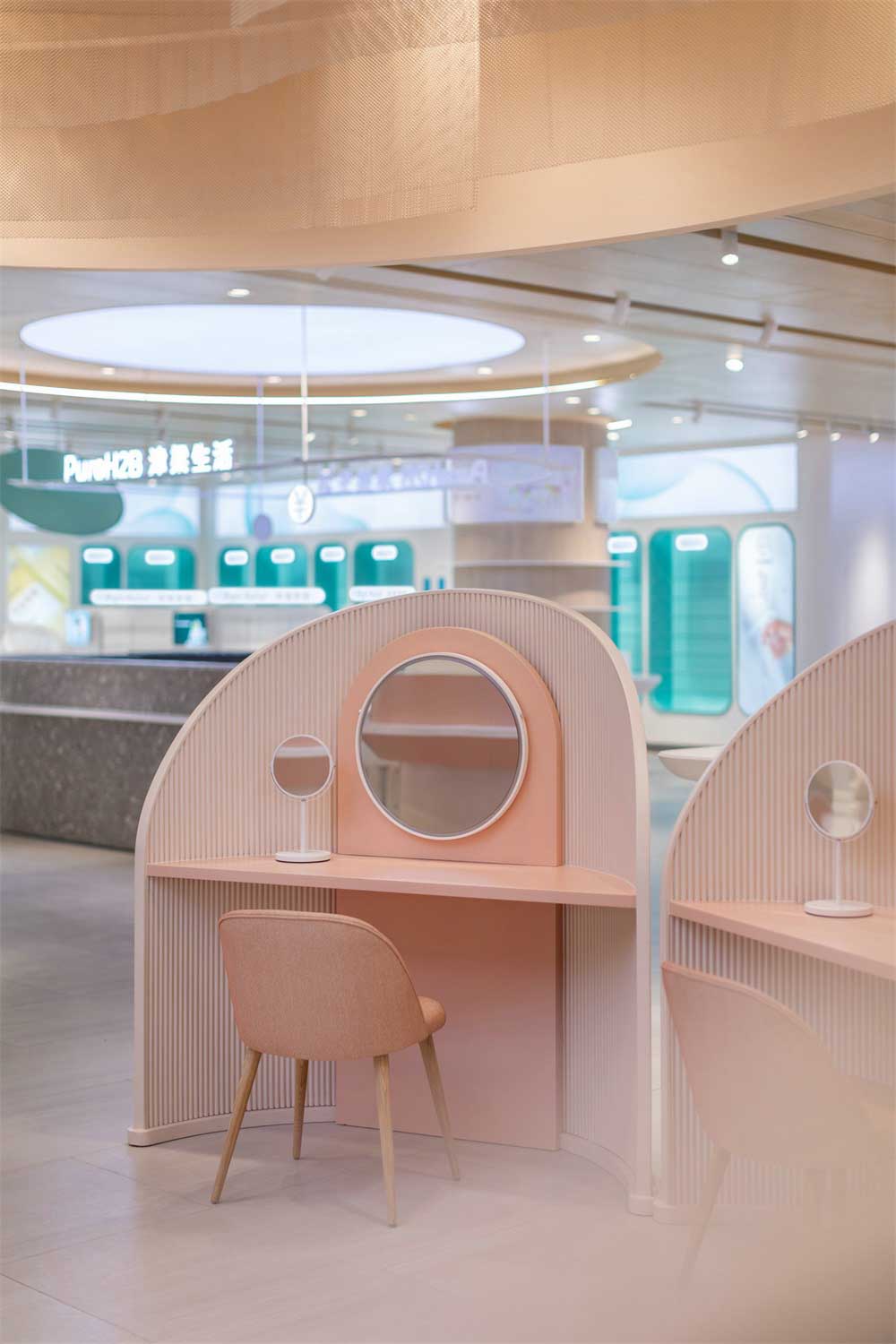 深圳龍華區(qū)PureH2B津梁生活實(shí)體店鋪設(shè)計(jì)裝修-化妝區(qū) 深圳龍華區(qū)PureH2B津梁生活實(shí)體店鋪設(shè)計(jì)裝修-化妝區(qū)