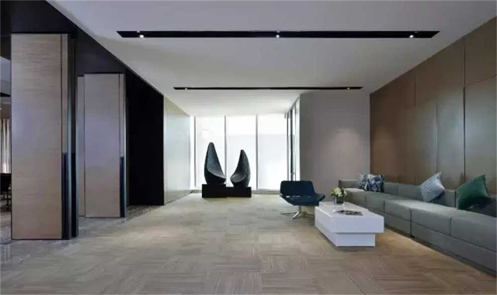 深圳福田國通大廈現代風格辦公室裝修設計案例接待室 深圳福田國通大廈現代風格辦公室裝修設計案例接待室