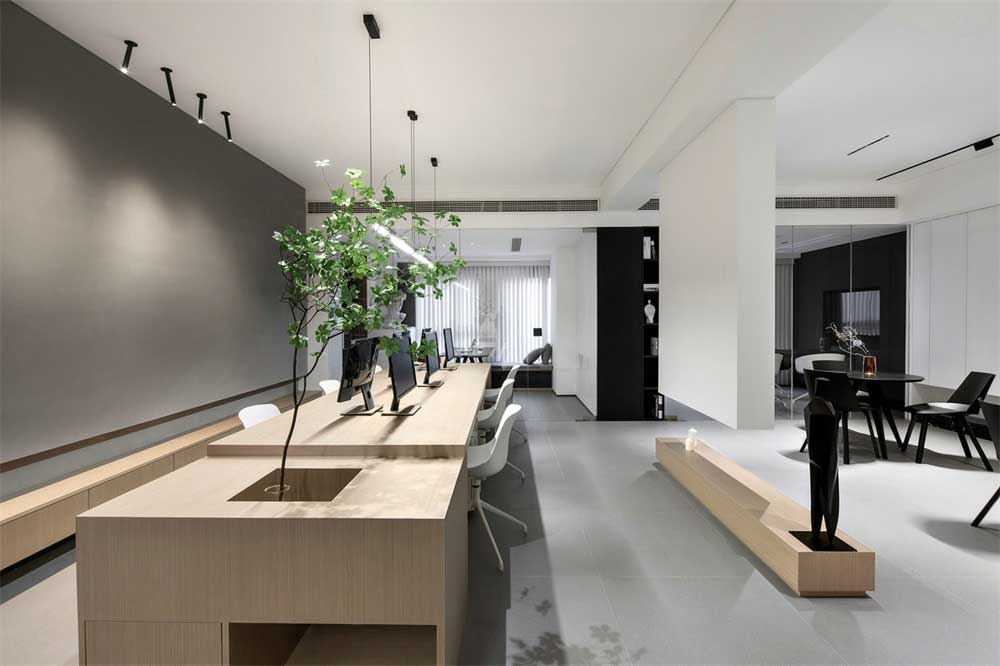 深圳市南山現代簡約辦公室辦公區設計裝修 深圳市南山現代簡約辦公室辦公區設計裝修