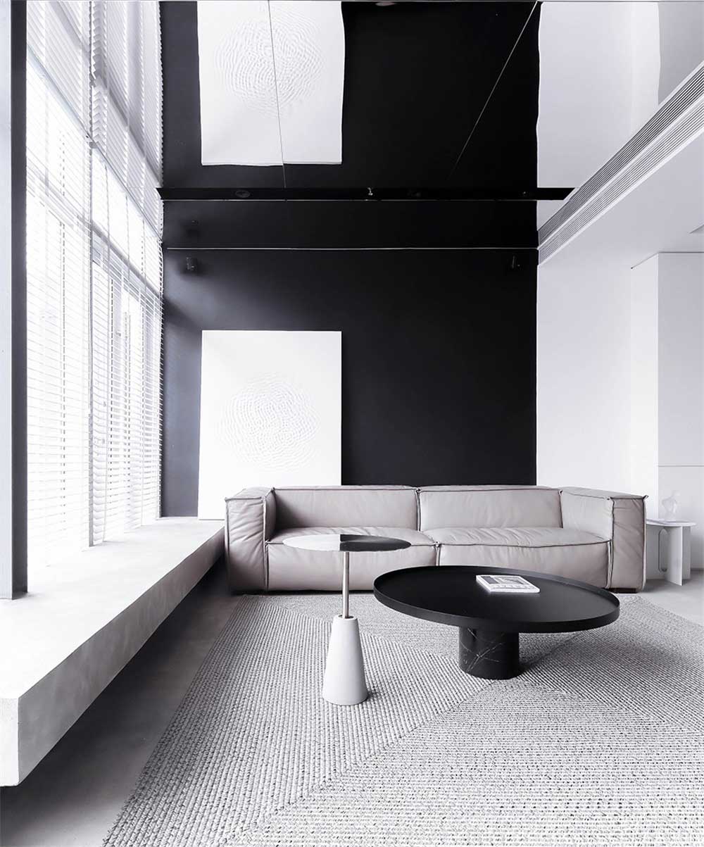 深圳現(xiàn)代簡約風格黑白色調(diào)辦公室設計裝修——休息區(qū) 深圳現(xiàn)代簡約風格黑白色調(diào)辦公室設計裝修——休息區(qū)
