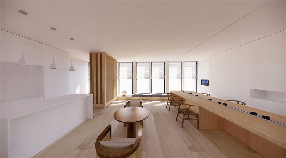 深圳市福田原木風辦公室裝修辦公區 深圳市福田原木風辦公室裝修辦公區