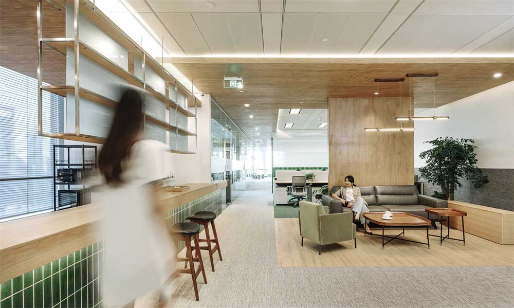 上海至合律師事務所田園風辦公室設計裝修休息區 上海至合律師事務所田園風辦公室設計裝修休息區