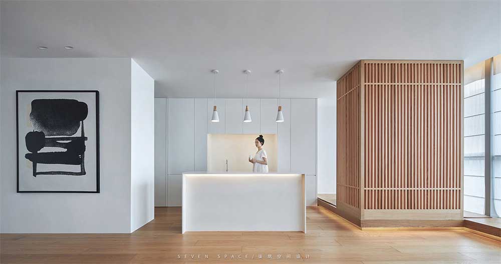 深圳市福田原木風辦公室裝修大廳 深圳市福田原木風辦公室裝修大廳