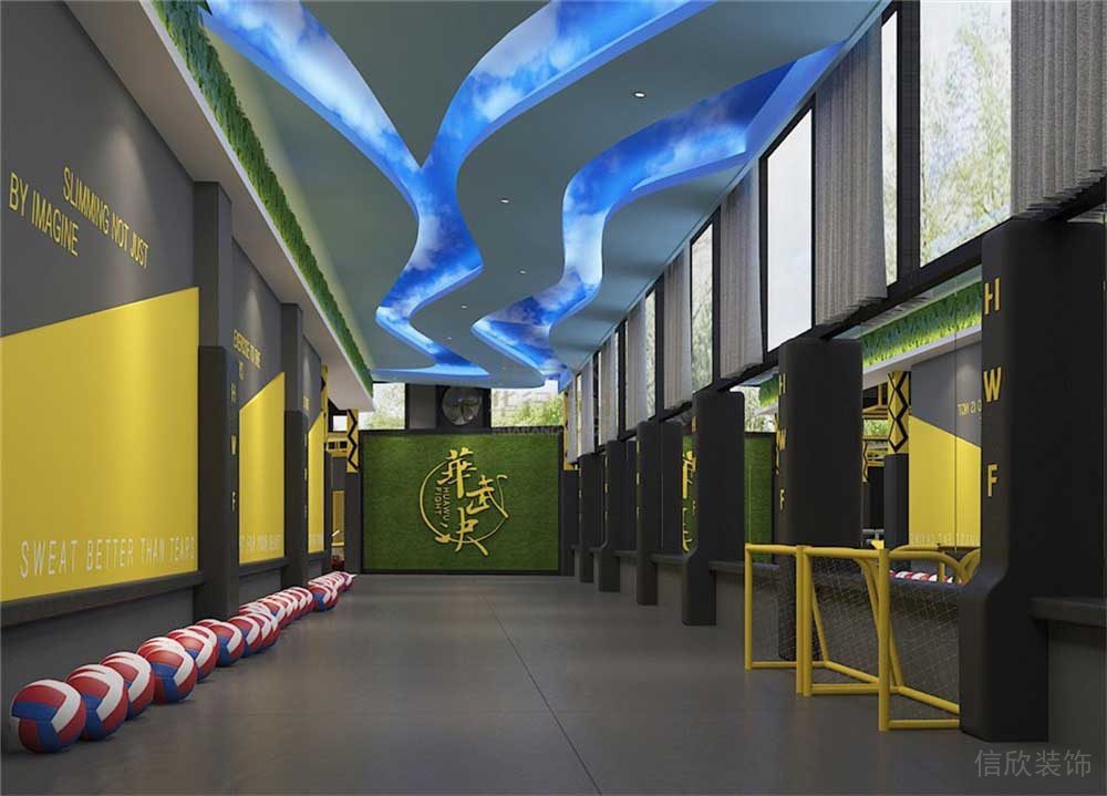 華武決民治店深圳健身房設(shè)計(jì)