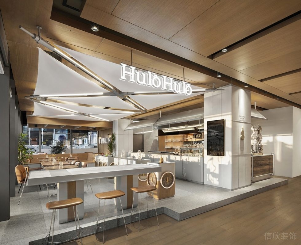 南山區(qū)后海歡樂咖啡店裝修門面設(shè)計圖