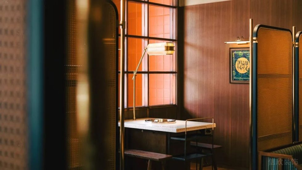 深圳羅湖招商中環(huán)日式風格火鍋店裝修案例情侶用餐區(qū)