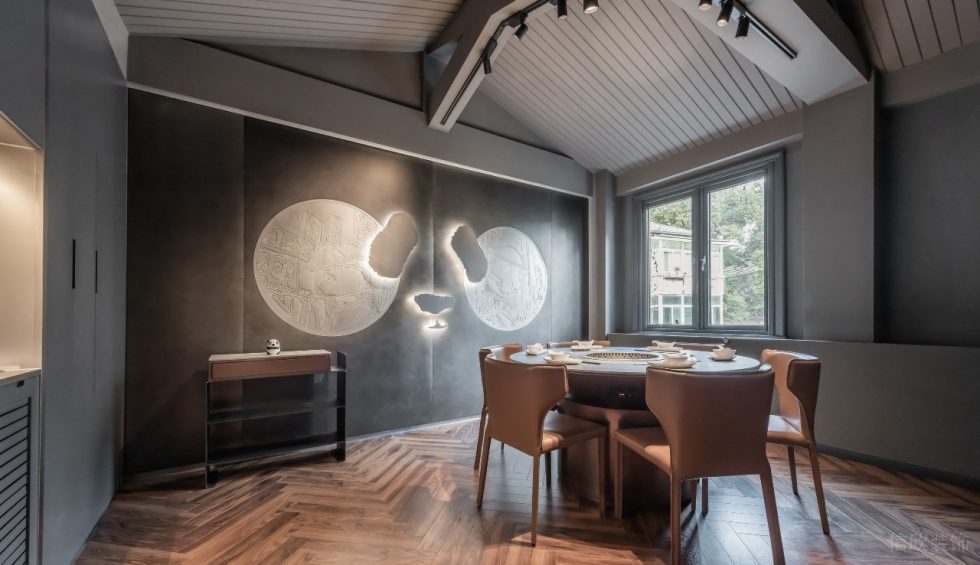 深圳南山海岸城購物中心現代簡約風格火鍋餐廳裝修案例包間 深圳南山海岸城購物中心現代簡約風格火鍋餐廳裝修案例包間