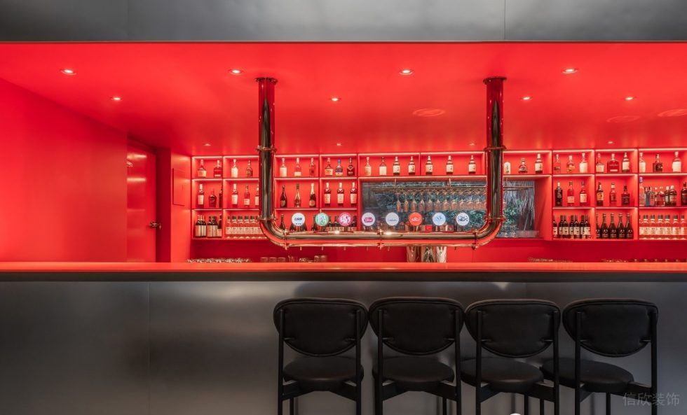 深圳南山海岸城購物中心現代簡約風格火鍋餐廳裝修案例吧臺 深圳南山海岸城購物中心現代簡約風格火鍋餐廳裝修案例吧臺