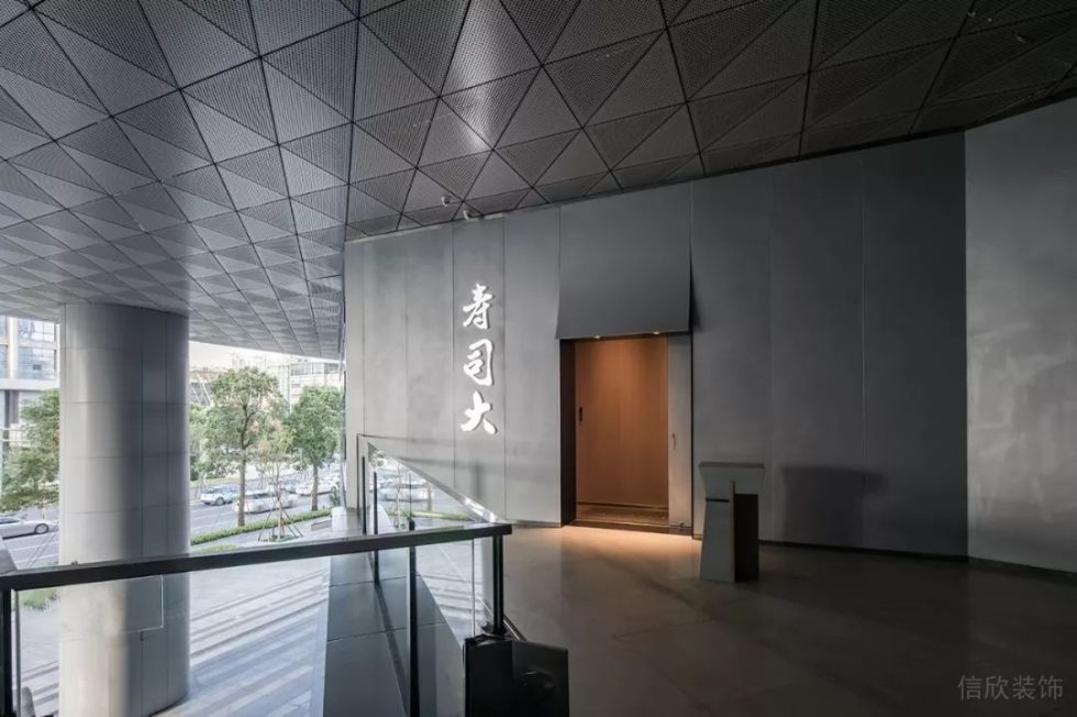 深圳南山天利中央廣場現代新中式風格壽司店裝修案例入口 深圳南山天利中央廣場現代新中式風格壽司店裝修案例入口