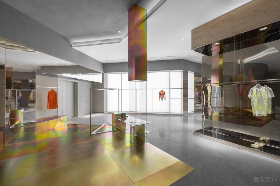 深圳市龍崗區龍崗中心城x Select 服裝店買手店裝修設計魅彩金屬地面 深圳市龍崗區龍崗中心城x Select 服裝店買手店裝修設計魅彩金屬地面