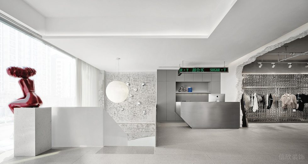 深圳市南山區后海現代風sugar.t 買手店裝修設計前臺 深圳市南山區后海現代風sugar.t 買手店裝修設計前臺