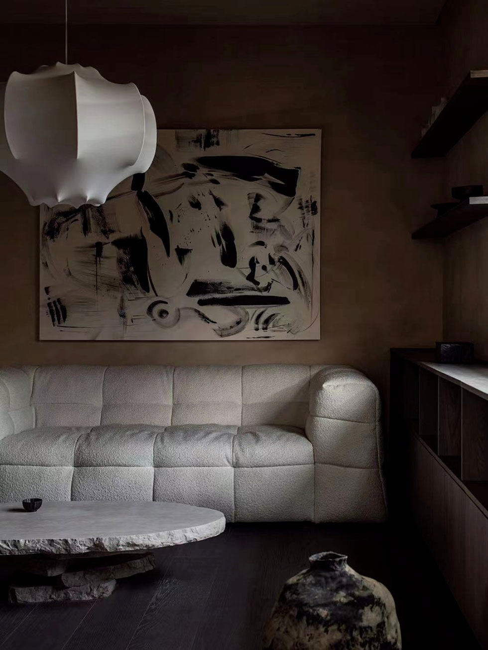 深灰色辦公室米白色布藝沙發 深灰色辦公室米白色布藝沙發