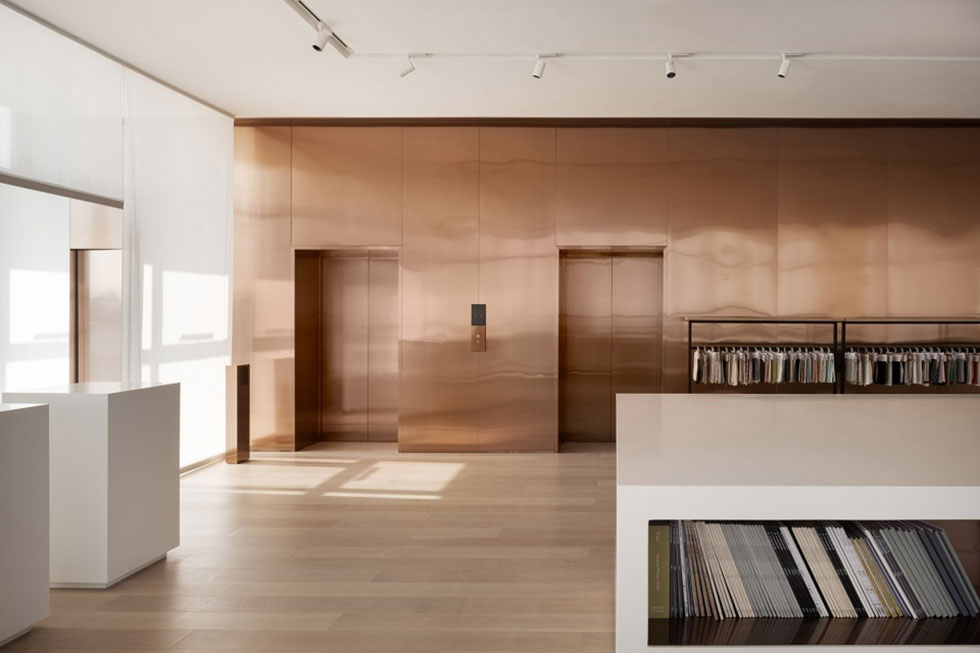 深圳南山東方科技大廈600平方米極簡現代風辦公室裝修案例電梯廳 深圳南山東方科技大廈600平方米極簡現代風辦公室裝修案例電梯廳