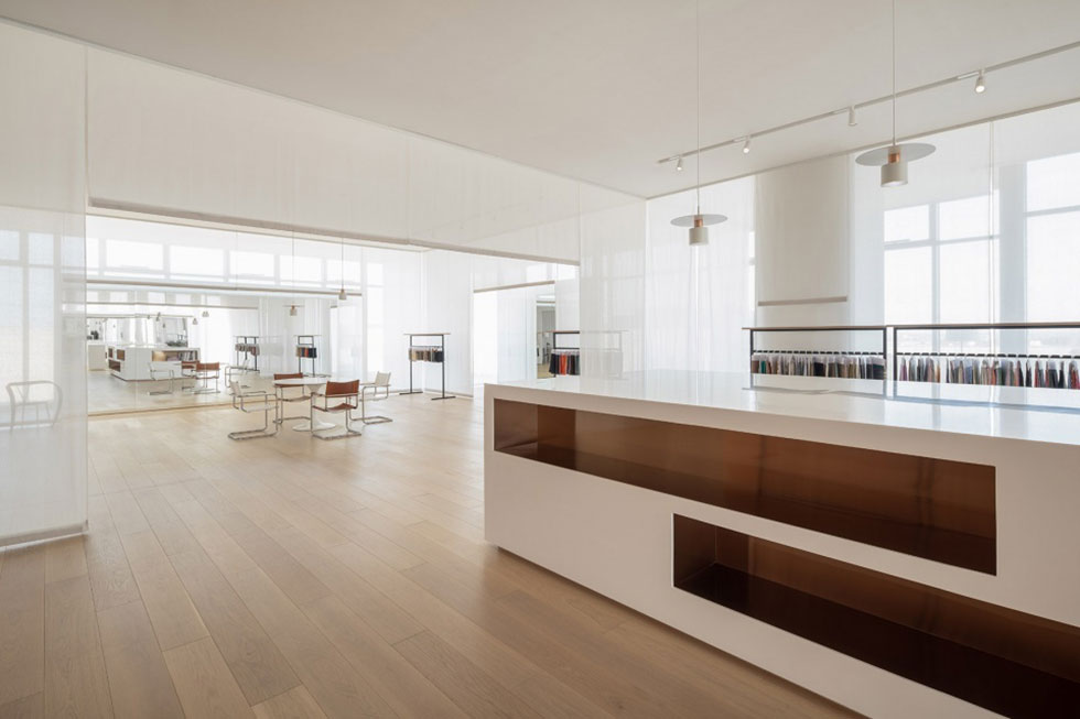 深圳南山東方科技大廈600平方米極簡現代風辦公室裝修案例展廳洽談區 深圳南山東方科技大廈600平方米極簡現代風辦公室裝修案例展廳洽談區