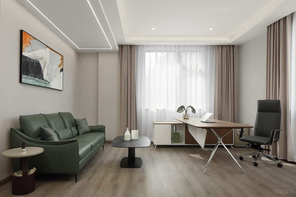 深圳寶安宏發前城中心600平方米極簡風格辦公室裝修案例董事長辦公室 深圳寶安宏發前城中心600平方米極簡風格辦公室裝修案例董事長辦公室