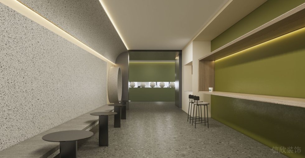 深圳寶安易尚中心2000平方米簡約風格辦公室裝修案例休息區 深圳寶安易尚中心2000平方米簡約風格辦公室裝修案例休息區