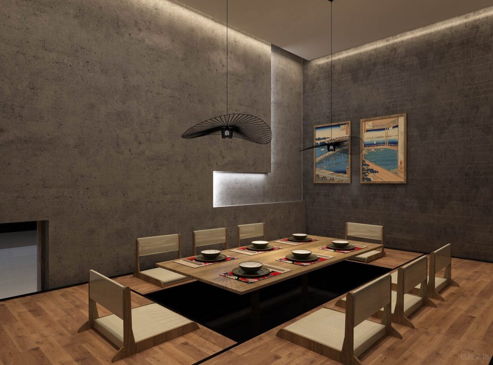深圳市龍崗區坂田日式料理店包間裝修設計效果圖 深圳市龍崗區坂田日式料理店包間裝修設計效果圖