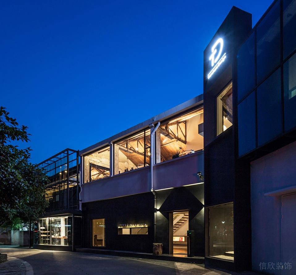 深圳寶安331創(chuàng)意園600平方米鄉(xiāng)村侘寂風(fēng)辦公室裝修案例外立面門頭形象 深圳寶安331創(chuàng)意園600平方米鄉(xiāng)村侘寂風(fēng)辦公室裝修案例外立面門頭形象