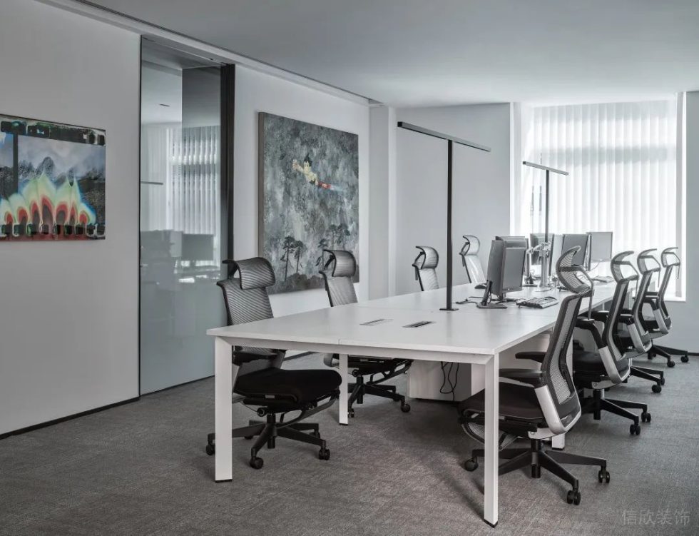 深圳寶安萬庭大廈2000平方米現代主義簡約風辦公室裝修案例部門辦公區 深圳寶安萬庭大廈2000平方米現代主義簡約風辦公室裝修案例部門辦公區