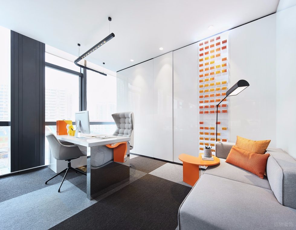 深圳福田萬科濱海云中心150平方米現代主義極簡風辦公室裝修案例經理辦公室 深圳福田萬科濱海云中心150平方米現代主義極簡風辦公室裝修案例經理辦公室