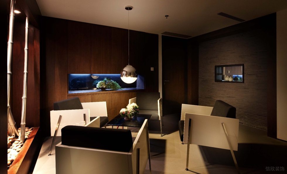 深圳羅湖百仕達(dá)大廈800平方米簡(jiǎn)約新中式風(fēng)格辦公室裝修案例會(huì)客室 深圳羅湖百仕達(dá)大廈800平方米簡(jiǎn)約新中式風(fēng)格辦公室裝修案例會(huì)客室