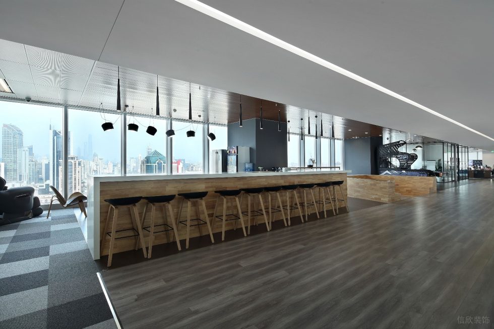 深圳龍華融創智匯大廈2600平方米簡約主義時尚風辦公室裝修案例休閑廳 深圳龍華融創智匯大廈2600平方米簡約主義時尚風辦公室裝修案例休閑廳