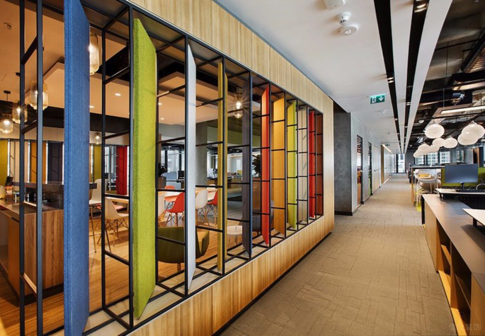 深圳南山聚創金谷創意園3500平方米工業主義北歐風辦公室裝修案例過道 深圳南山聚創金谷創意園3500平方米工業主義北歐風辦公室裝修案例過道