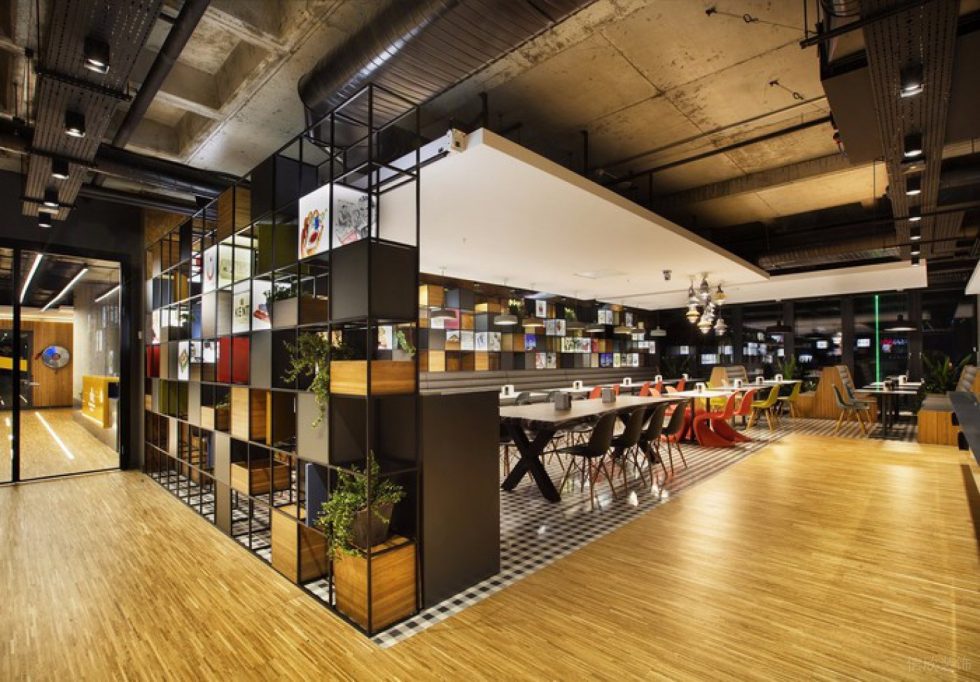 深圳南山聚創金谷創意園3500平方米工業主義北歐風辦公室裝修案例員工餐廳 深圳南山聚創金谷創意園3500平方米工業主義北歐風辦公室裝修案例員工餐廳