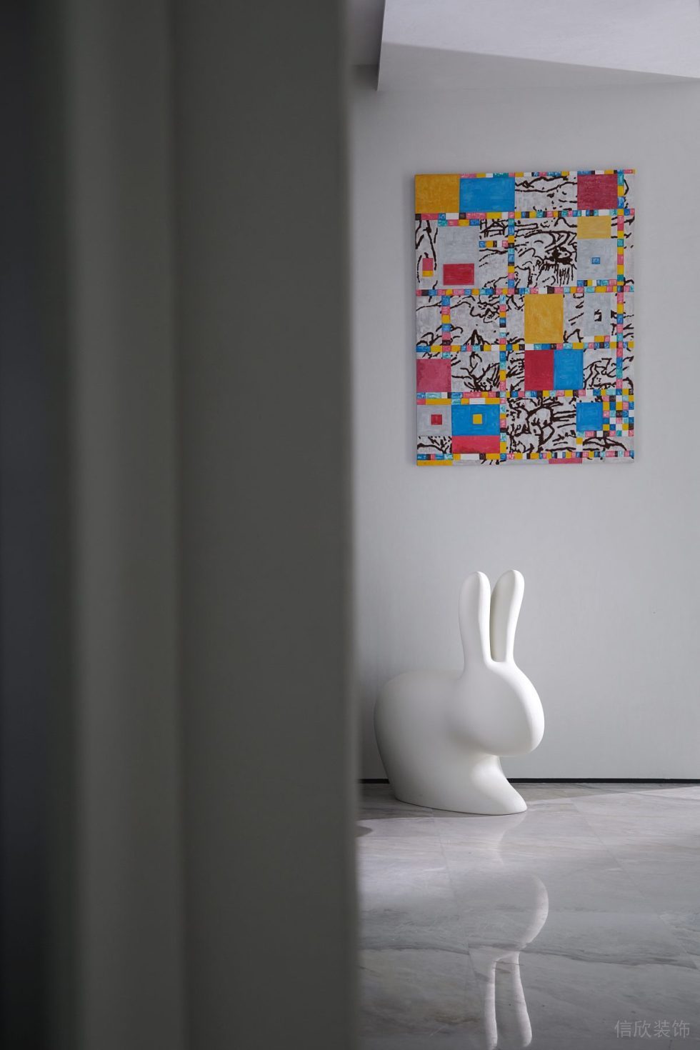 京基濱河時(shí)代大廈現(xiàn)代簡(jiǎn)約風(fēng)辦公室裝修案例 造型細(xì)節(jié)圖