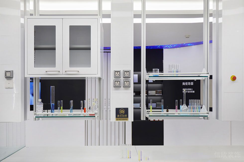 極簡(jiǎn)白色風(fēng)格辦公室裝修設(shè)計(jì)方案 實(shí)驗(yàn)室局部細(xì)節(jié)圖