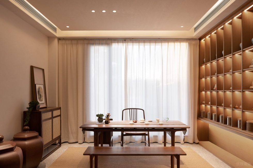 日式原木風(fēng)茶室淡雅包廂裝修設(shè)計(jì)