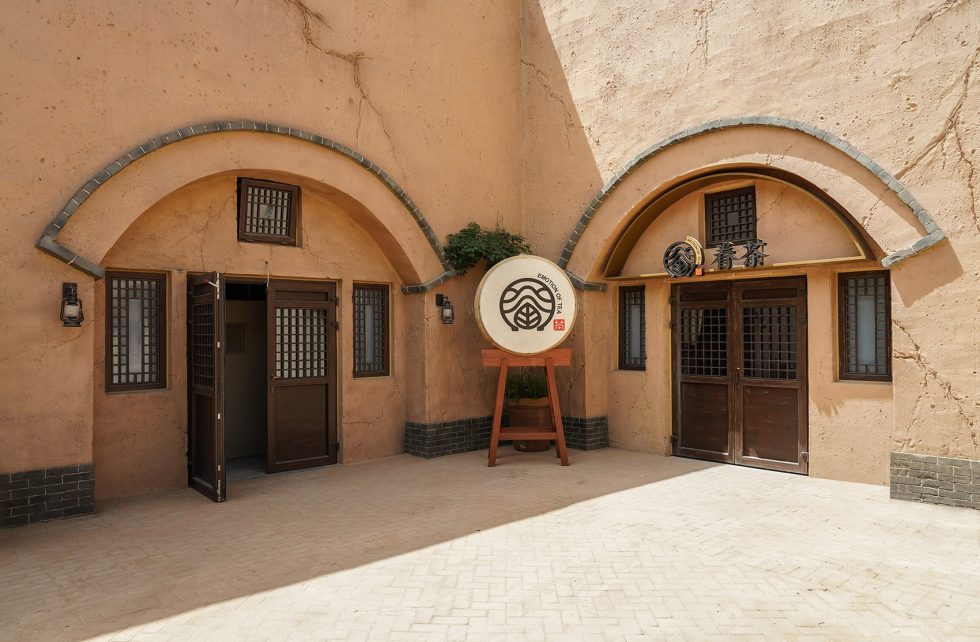 深圳南山區(qū)復(fù)古風(fēng)茶室特色外觀裝修設(shè)計(jì)