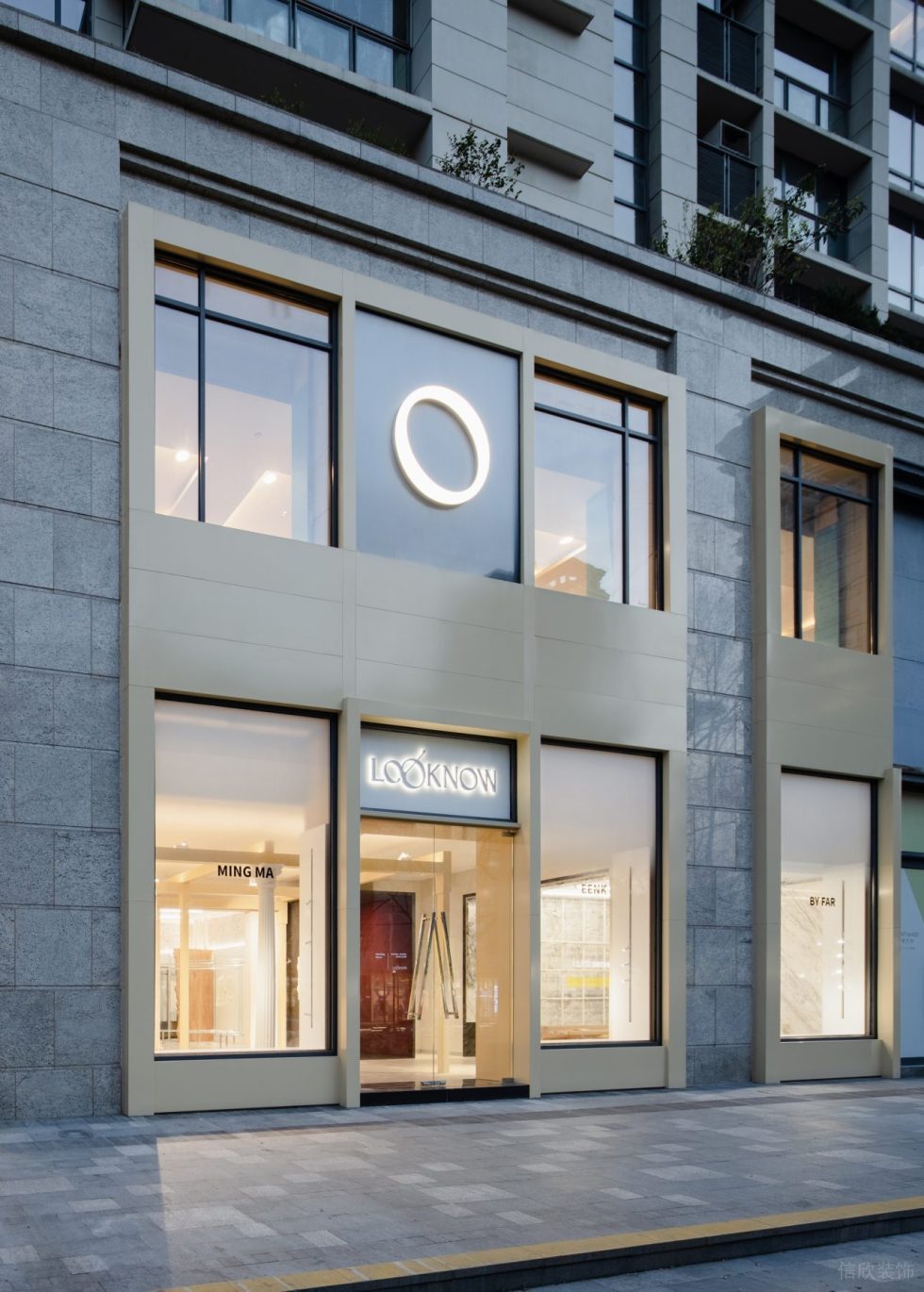 現(xiàn)代風(fēng)服裝店旗艦店裝修設(shè)計(jì)-暖色半開放外立面二 現(xiàn)代風(fēng)服裝店旗艦店裝修設(shè)計(jì)-暖色半開放外立面二