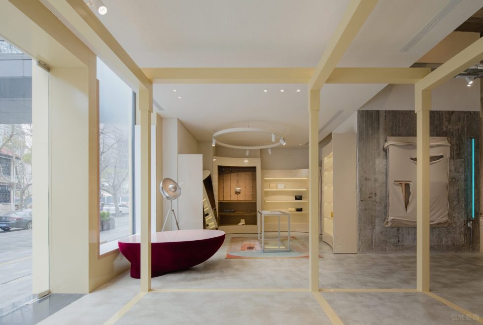 現(xiàn)代風(fēng)服裝店旗艦店裝修設(shè)計(jì)-大廳 現(xiàn)代風(fēng)服裝店旗艦店裝修設(shè)計(jì)-大廳