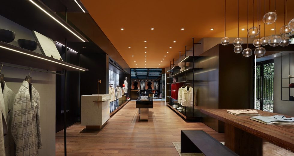 深圳市寶安區(qū)石巖smelix仕覓男裝高定店裝修設(shè)計(jì)-實(shí)木輕奢大廳二 深圳市寶安區(qū)石巖smelix仕覓男裝高定店裝修設(shè)計(jì)-實(shí)木輕奢大廳二