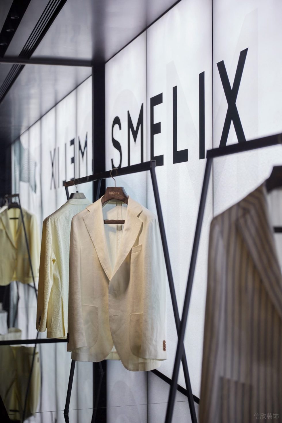 深圳市寶安區(qū)石巖smelix仕覓男裝高定店裝修設(shè)計(jì)-實(shí)木輕奢大廳三 深圳市寶安區(qū)石巖smelix仕覓男裝高定店裝修設(shè)計(jì)-實(shí)木輕奢大廳三