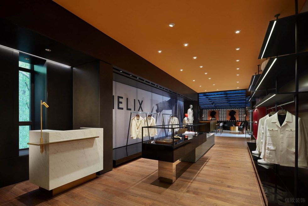 深圳市寶安區(qū)石巖smelix仕覓男裝高定店裝修設(shè)計(jì)-玻璃幾何藝術(shù)島臺(tái) 深圳市寶安區(qū)石巖smelix仕覓男裝高定店裝修設(shè)計(jì)-玻璃幾何藝術(shù)島臺(tái)