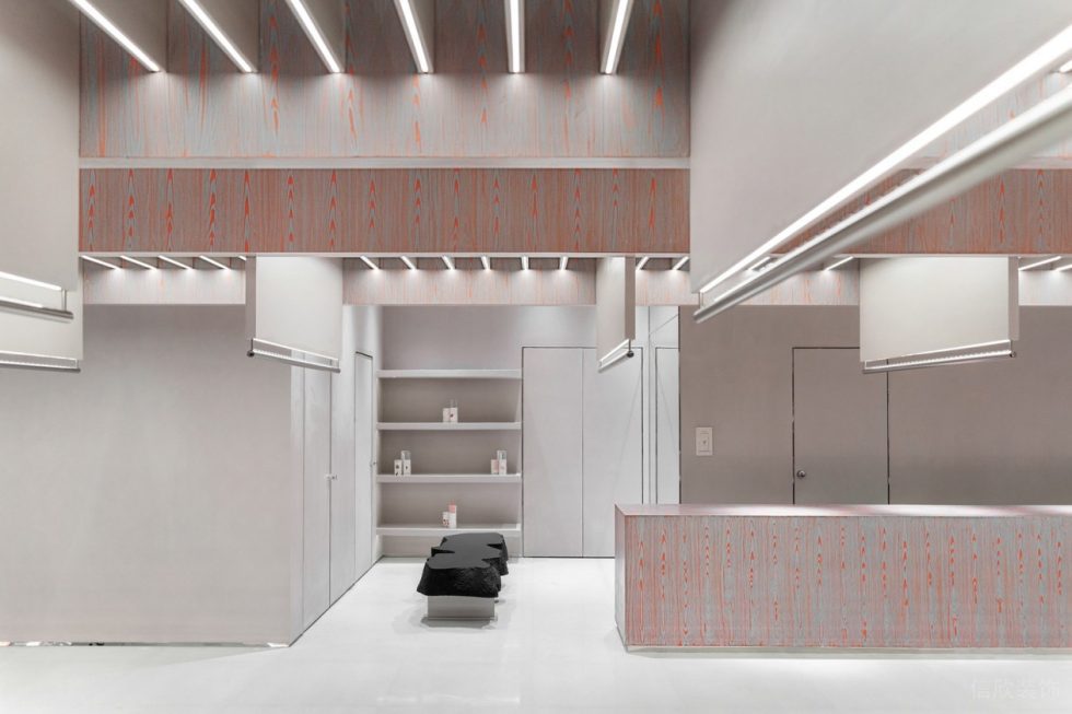 深圳市寶安區西鄉買手店wfc概念店裝修設計 -黑色木藝休息區 深圳市寶安區西鄉買手店wfc概念店裝修設計 -黑色木藝休息區