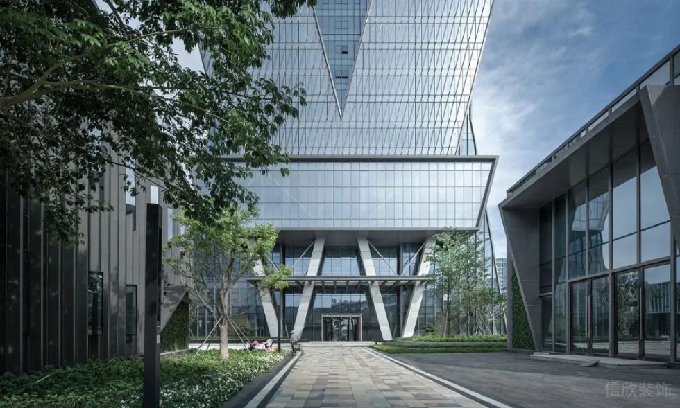 深圳市福田區(qū)農(nóng)科中心大型商業(yè)綜合體數(shù)字小鎮(zhèn)裝修設(shè)計-正立面 深圳市福田區(qū)農(nóng)科中心大型商業(yè)綜合體數(shù)字小鎮(zhèn)裝修設(shè)計-正立面