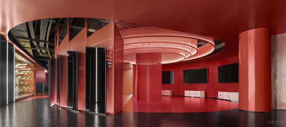 深圳市福田區(qū)上步融創(chuàng)星耀五洲社區(qū)商業(yè)綜合體-紅色潮流俱樂(lè)部