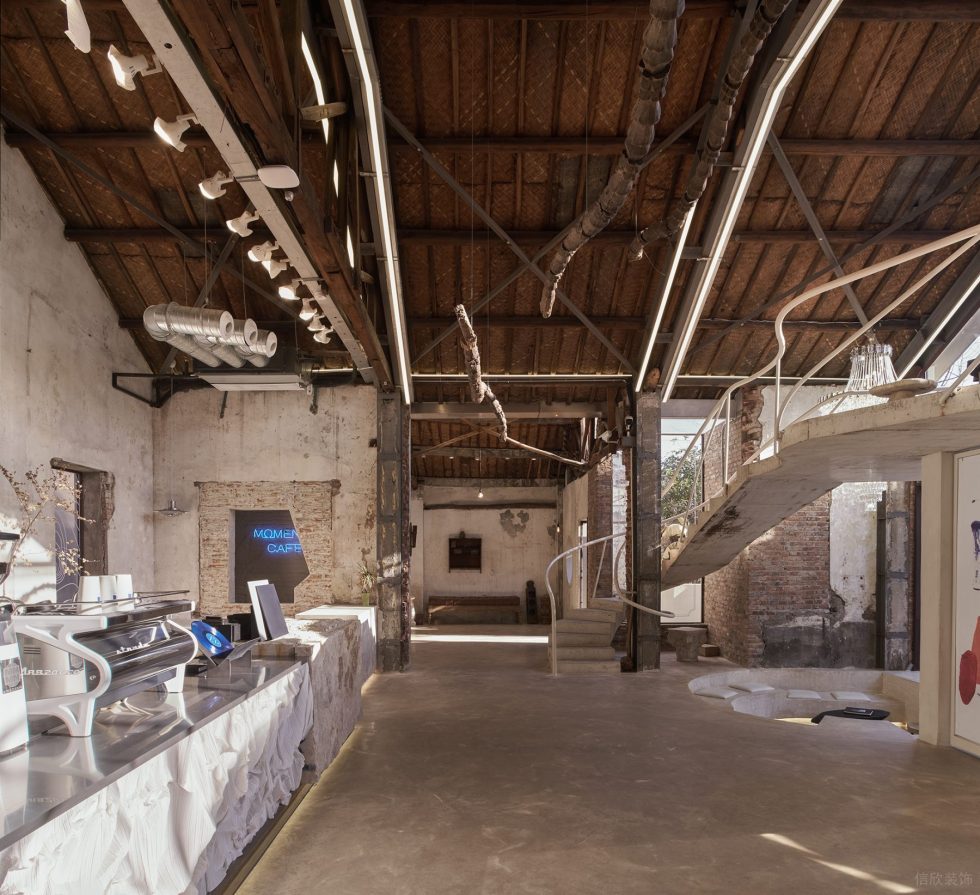 深圳市福田區石廈復古風Moments攝影基地裝修設計實景效果圖-復古室內咖啡館 深圳市福田區石廈復古風Moments攝影基地裝修設計實景效果圖-復古室內咖啡館
