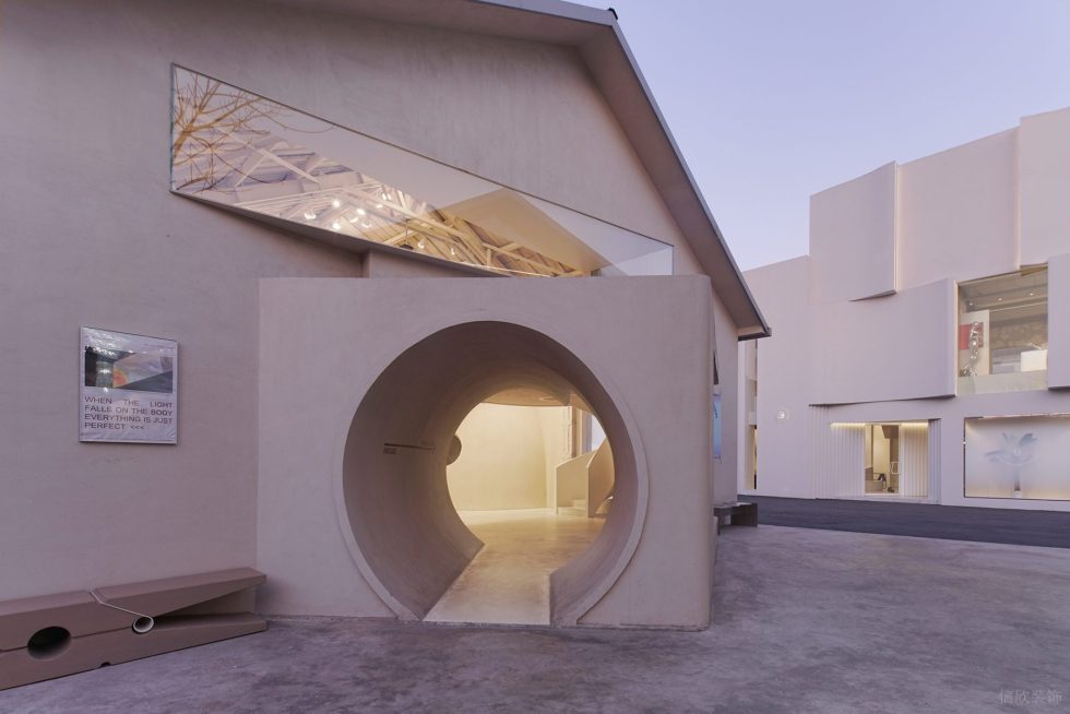 深圳市福田區石廈復古風Moments攝影基地裝修設計實景效果圖-攝影基地入口 深圳市福田區石廈復古風Moments攝影基地裝修設計實景效果圖-攝影基地入口